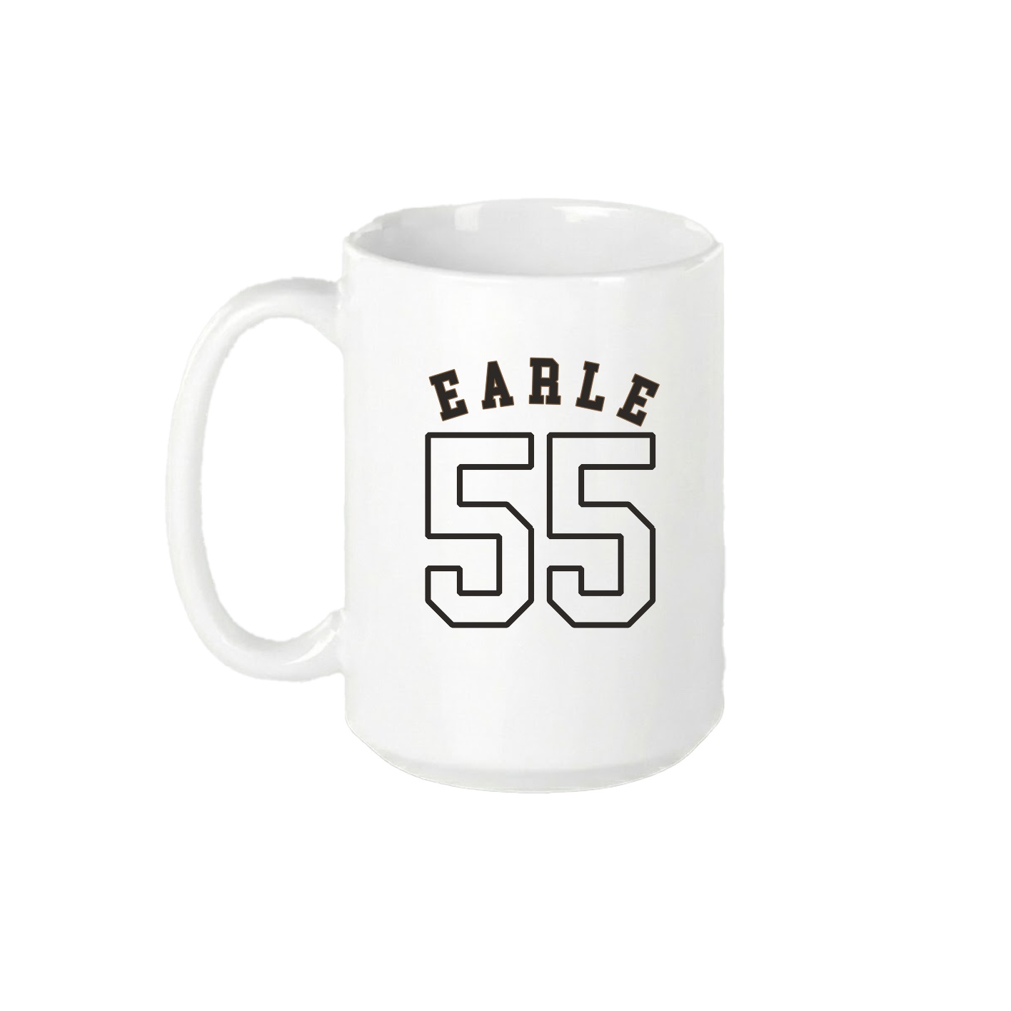 15oz Coffee Mug — Shirsey Arch in White