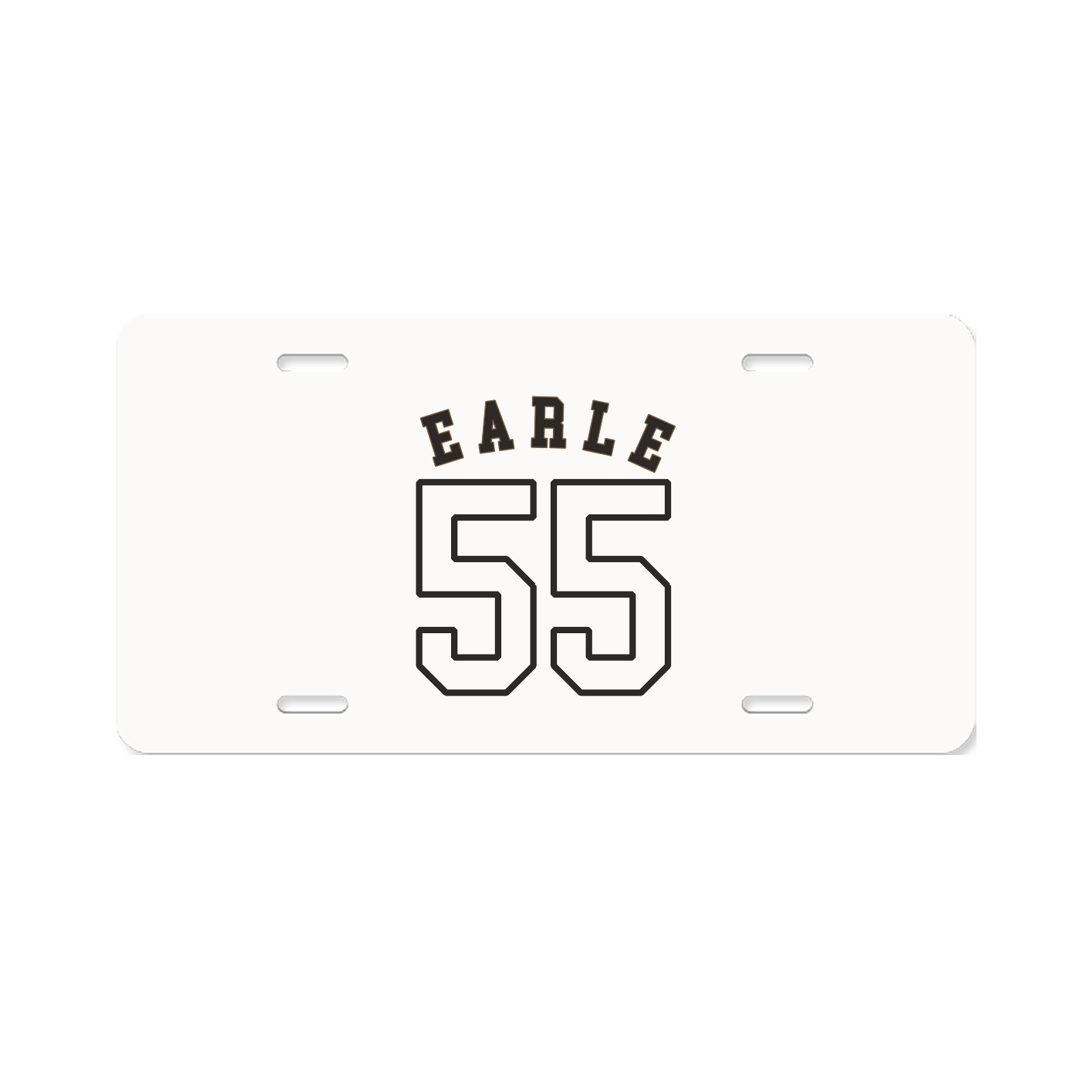 License Plate — Shirsey Arch in Classic