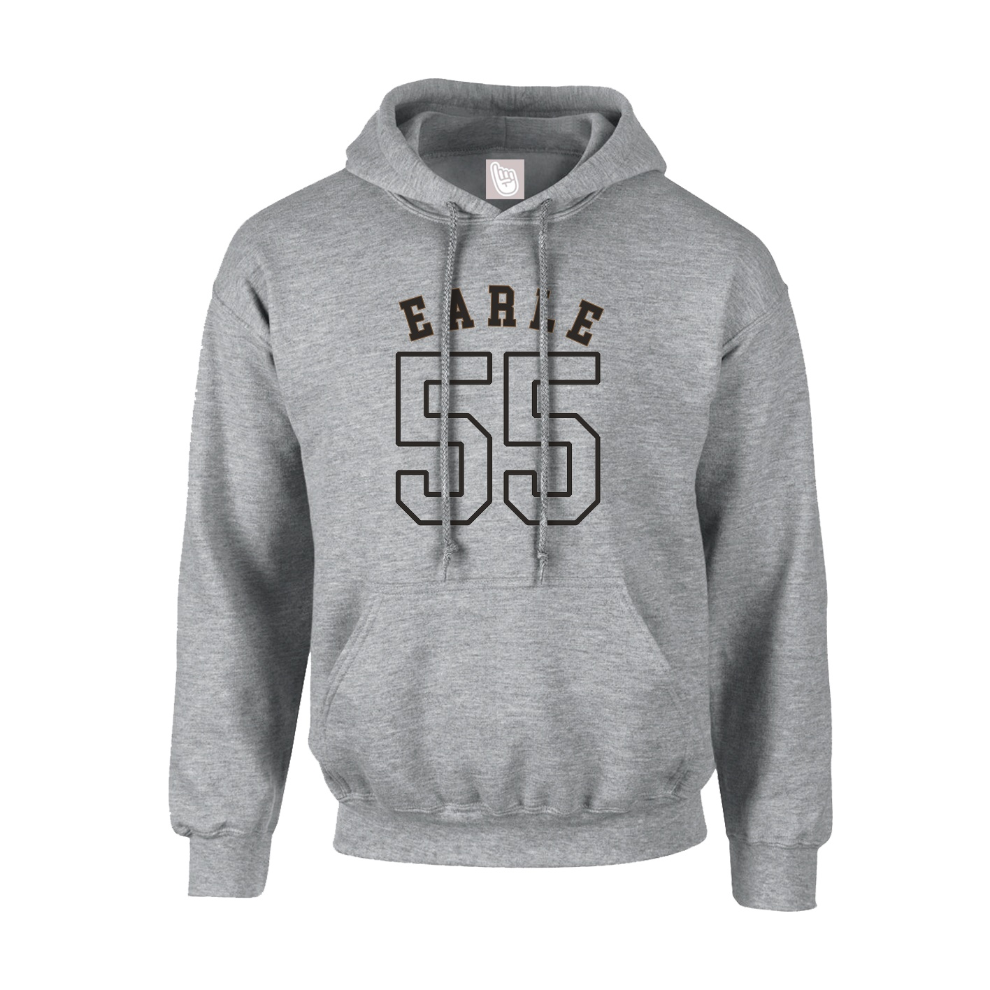 Youth Hoodie — Shirsey Arch in Grey
