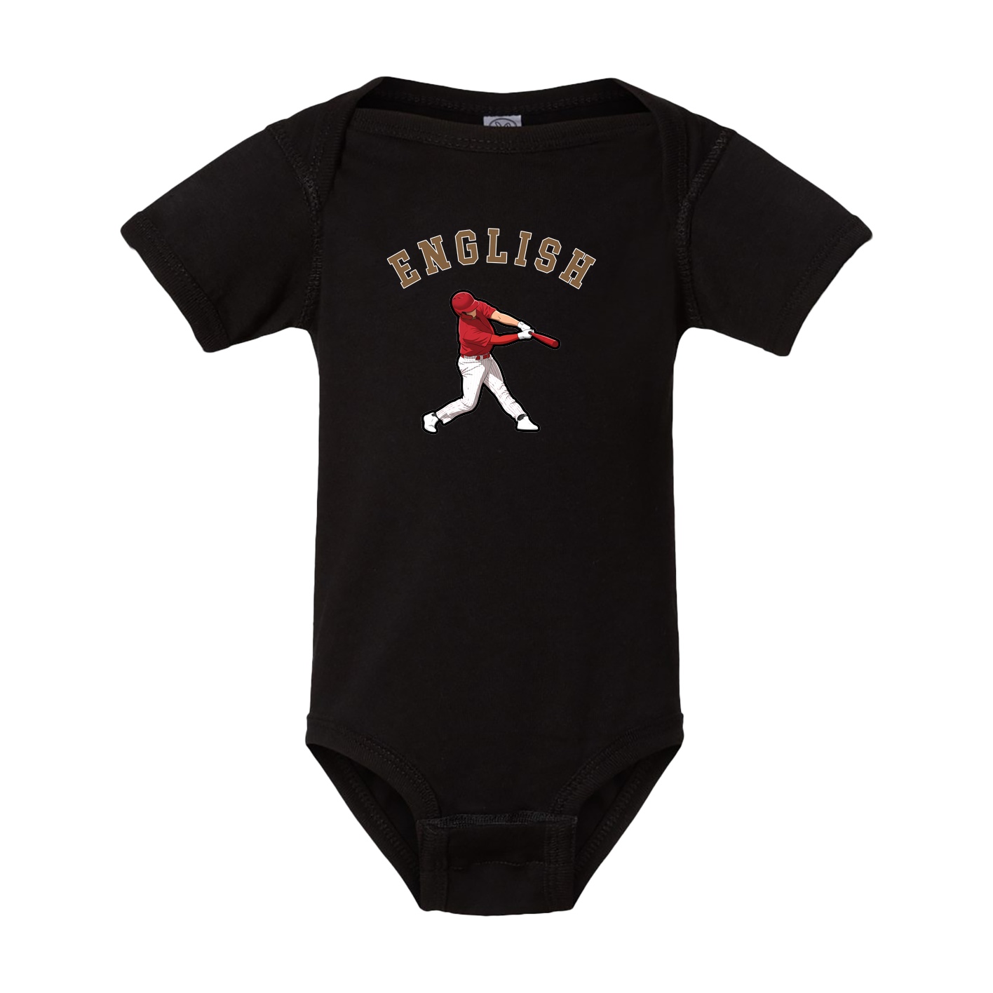 Baby Onesie — Shirsey Arch in Black