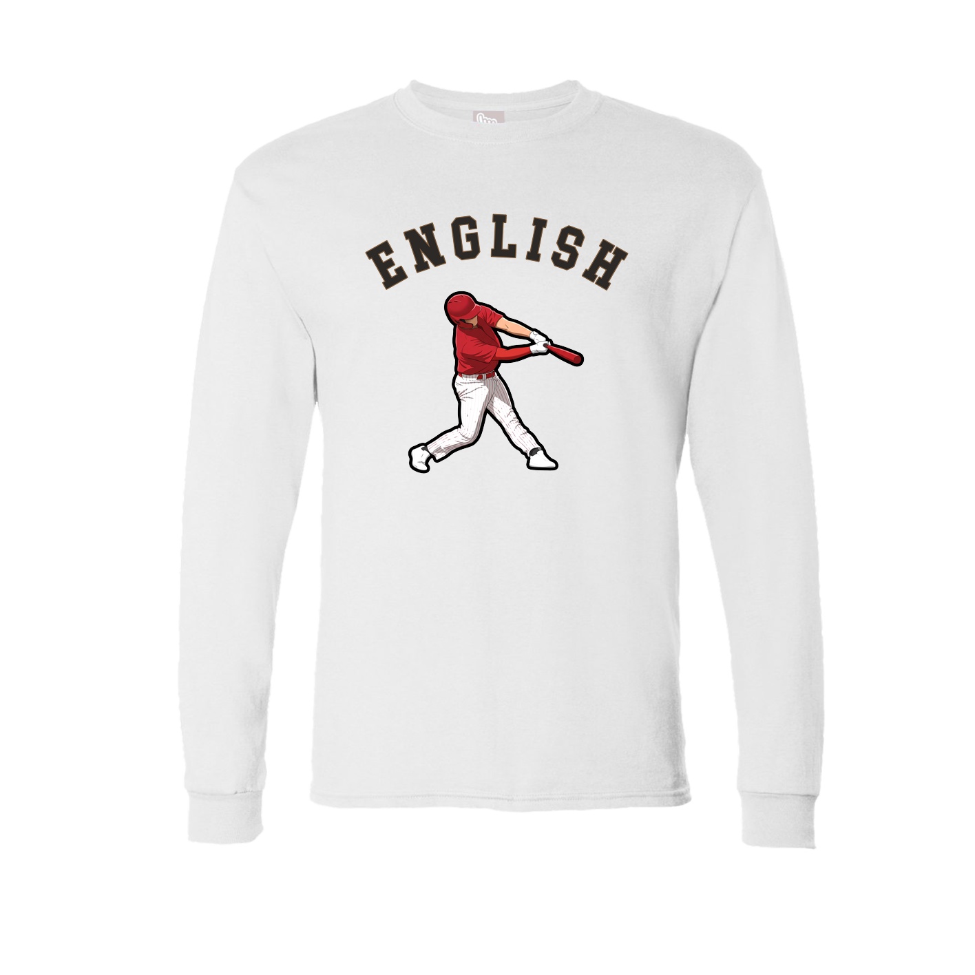 Long Sleeve Tee — Shirsey Arch in White