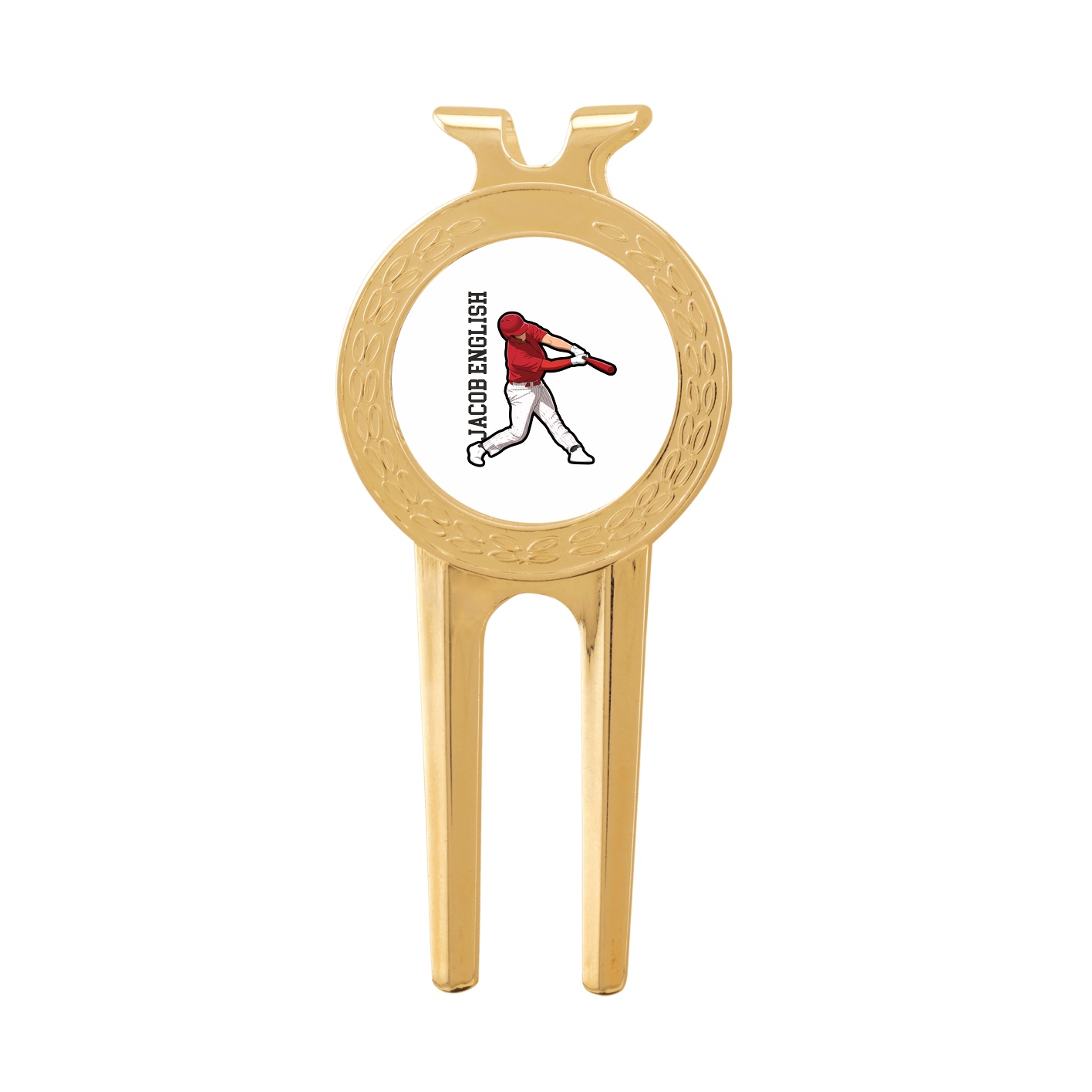 Divot Tool with Ball Marker — Name Vertical in Classic