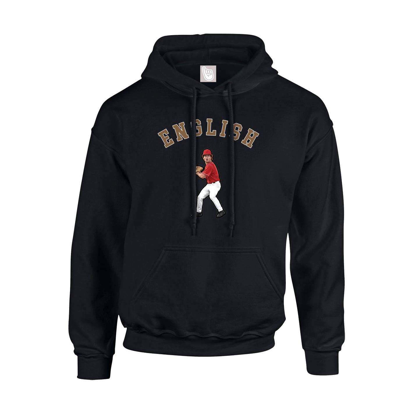 Youth Hoodie — Shirsey Arch in Black