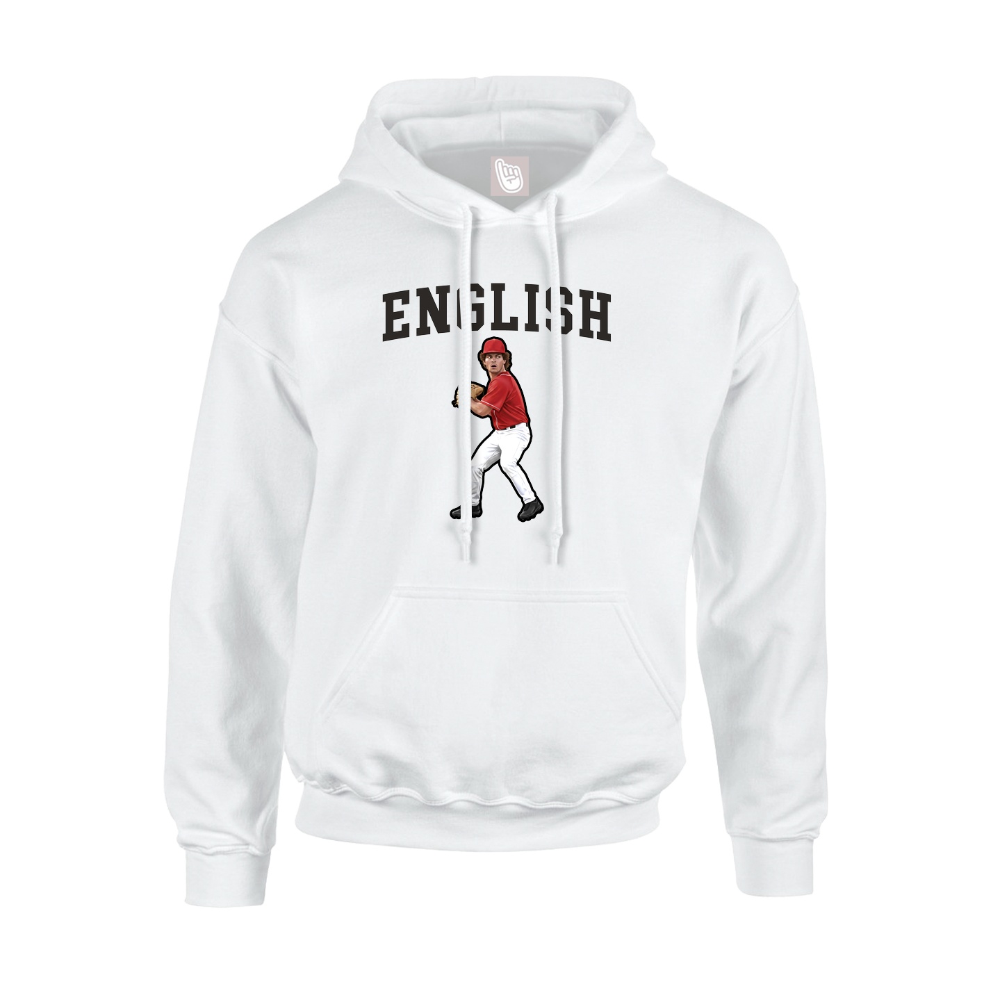 Youth Hoodie — Shirsey in White