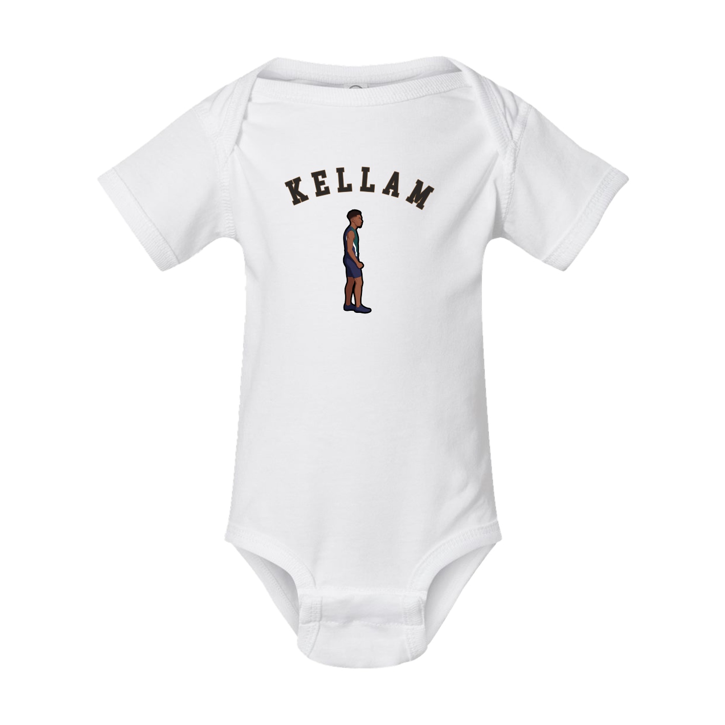 Baby Onesie — Shirsey Arch in White