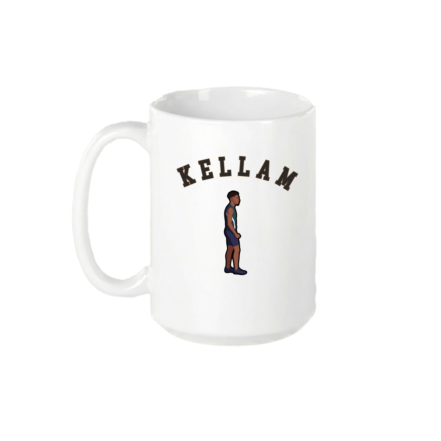 15oz Coffee Mug — Shirsey Arch in White