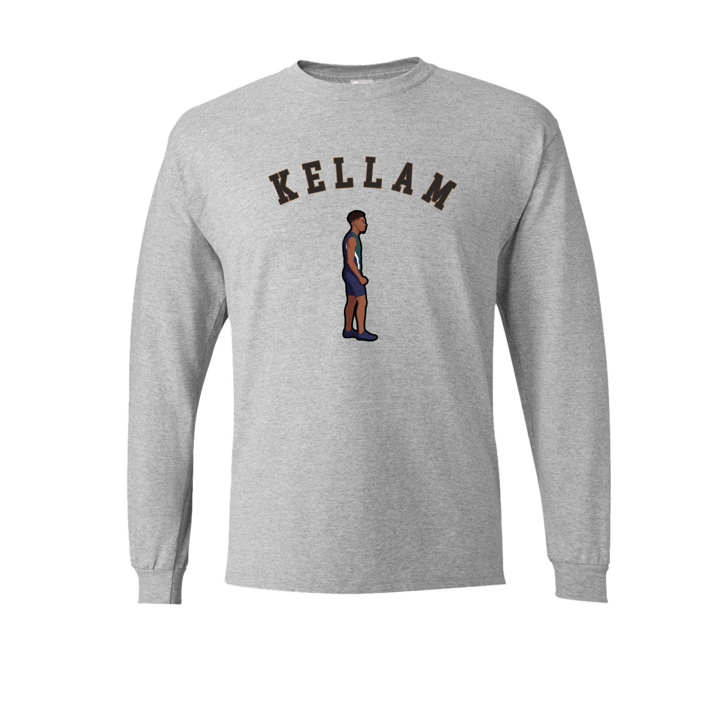 Long Sleeve Tee — Shirsey Arch in Grey