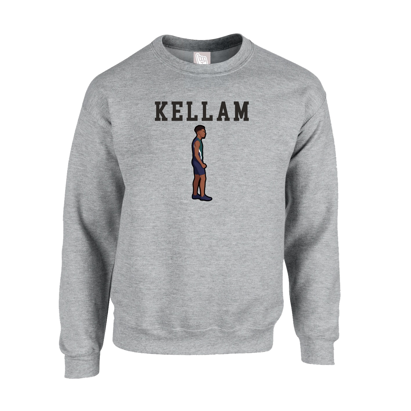 Fleece Crew — Shirsey in Grey