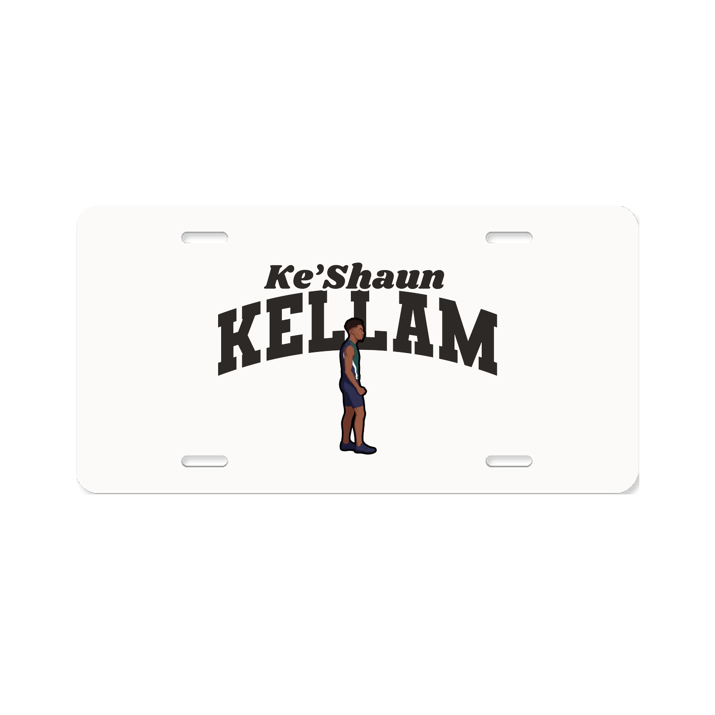 License Plate — Signature Arch in Classic
