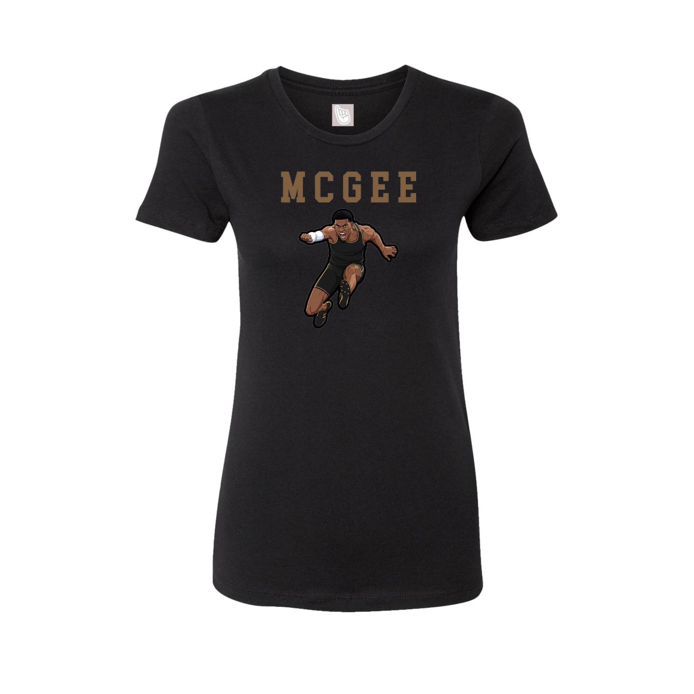 Fitted Women's Tee — Shirsey in Black