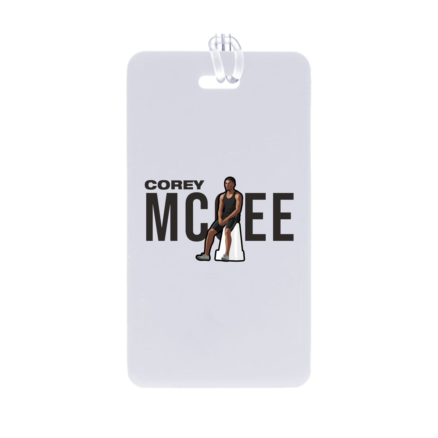 Bag Tag — Player Name in Classic