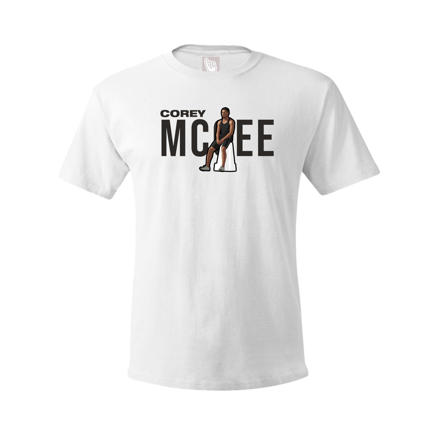 Youth Tee — Player Name in White
