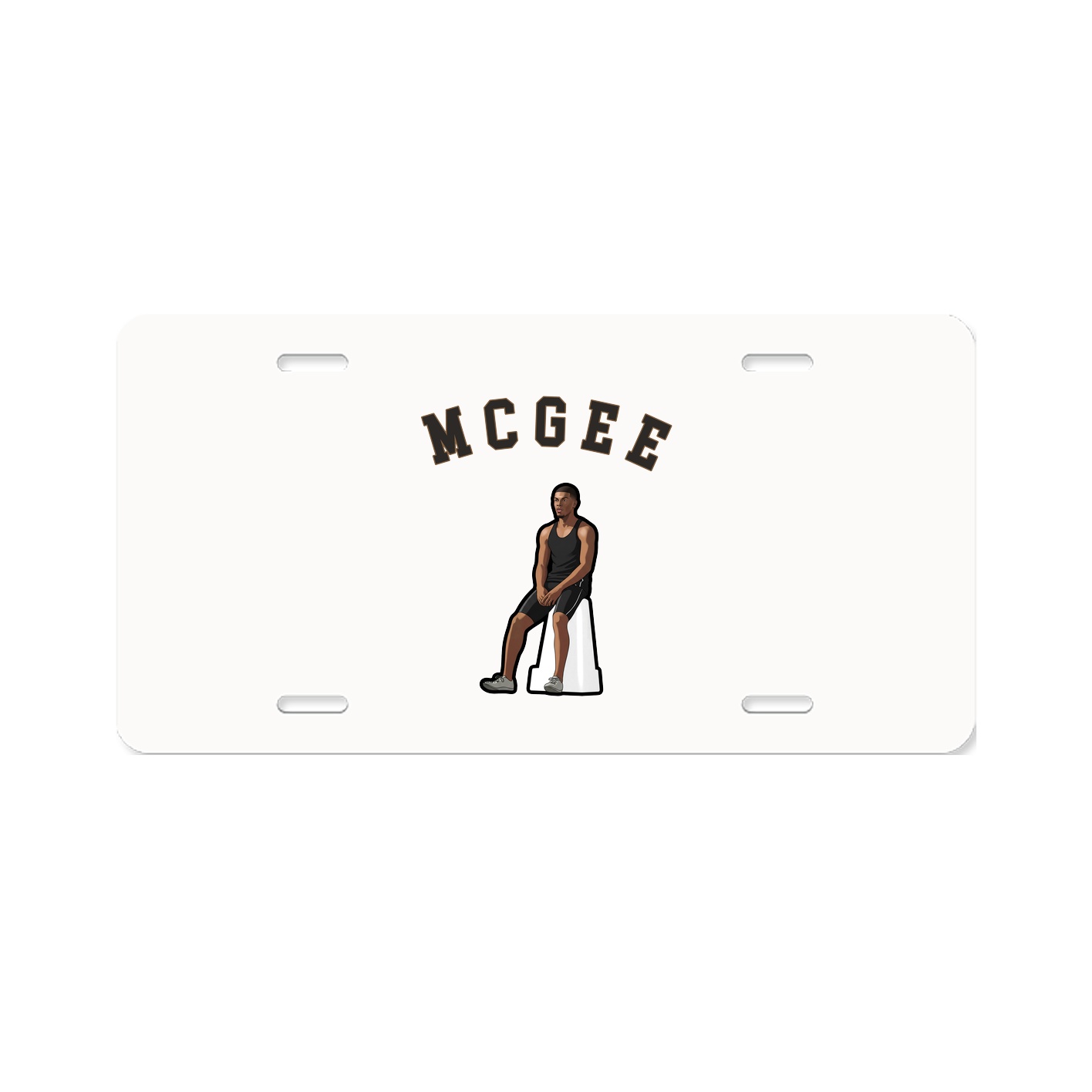 License Plate — Shirsey Arch in Classic