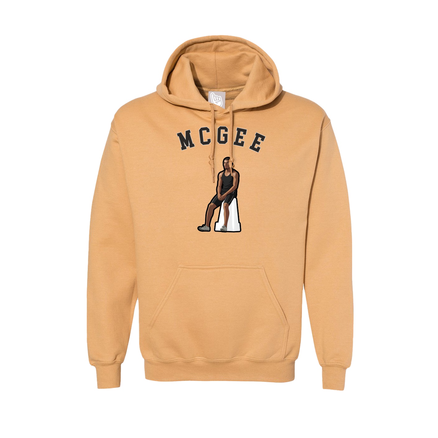 Hoodie — Shirsey Arch in Vegas Gold