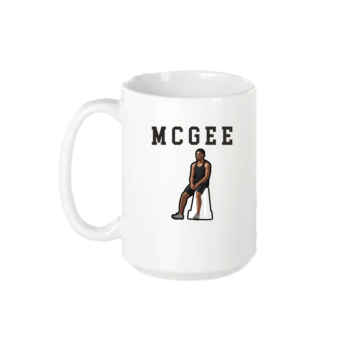 15oz Coffee Mug — Shirsey in White