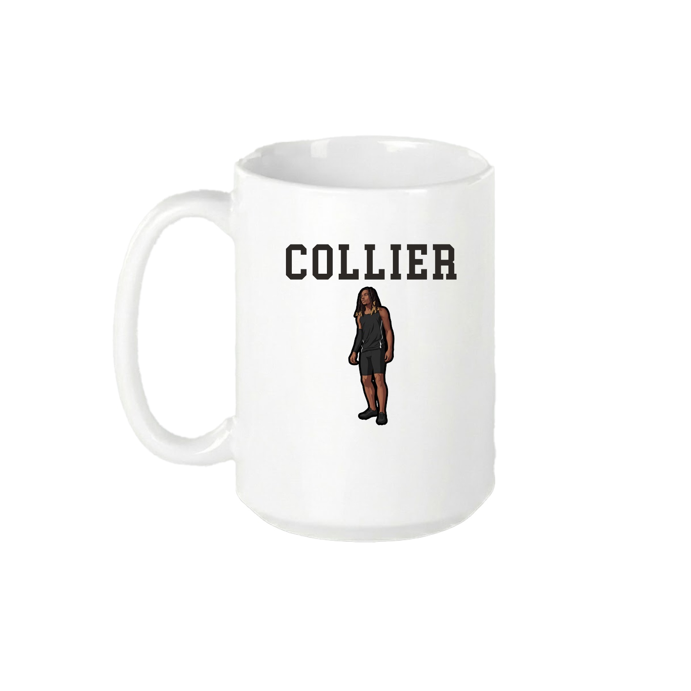 15oz Coffee Mug — Shirsey in White