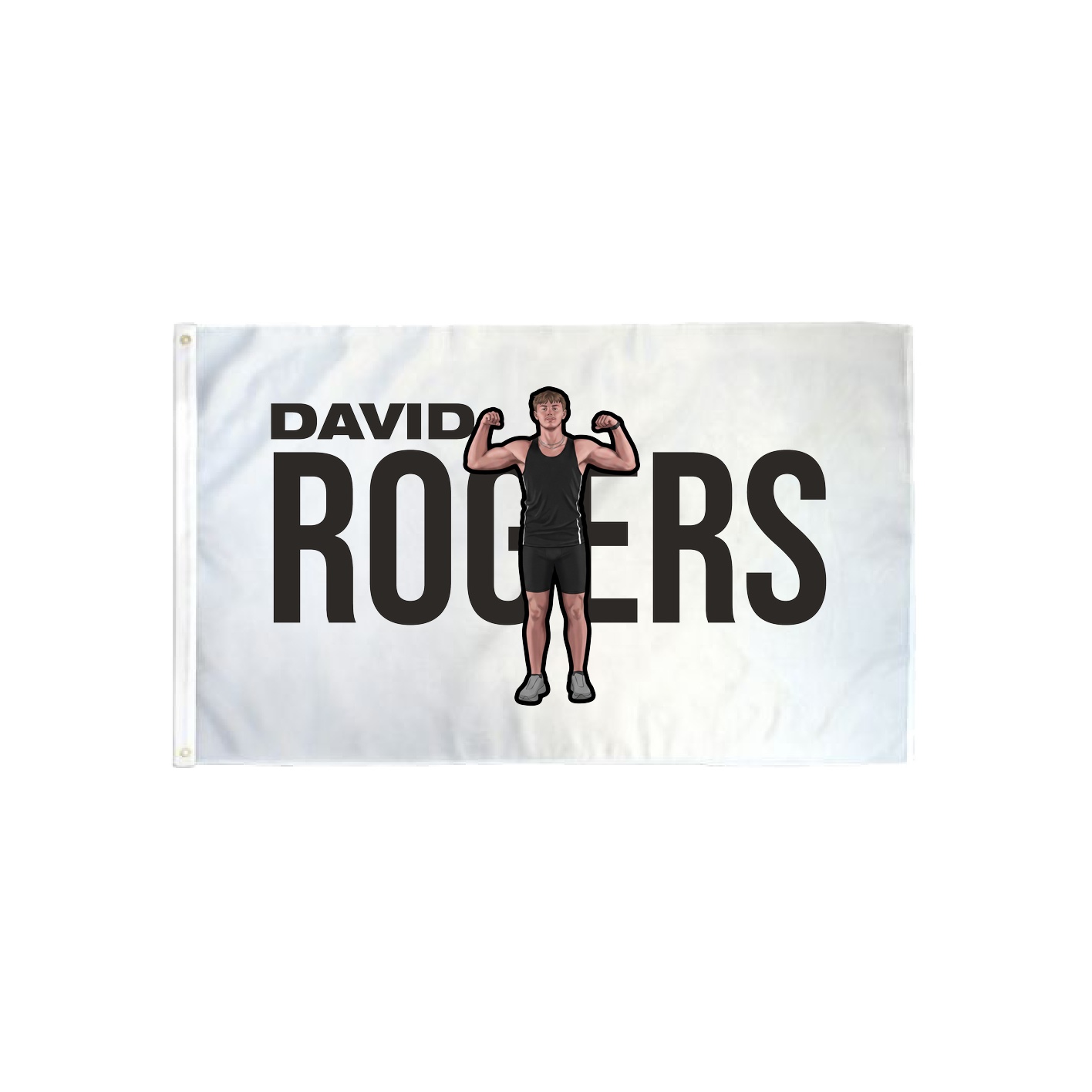 3x5 Flag — Player Name in Classic