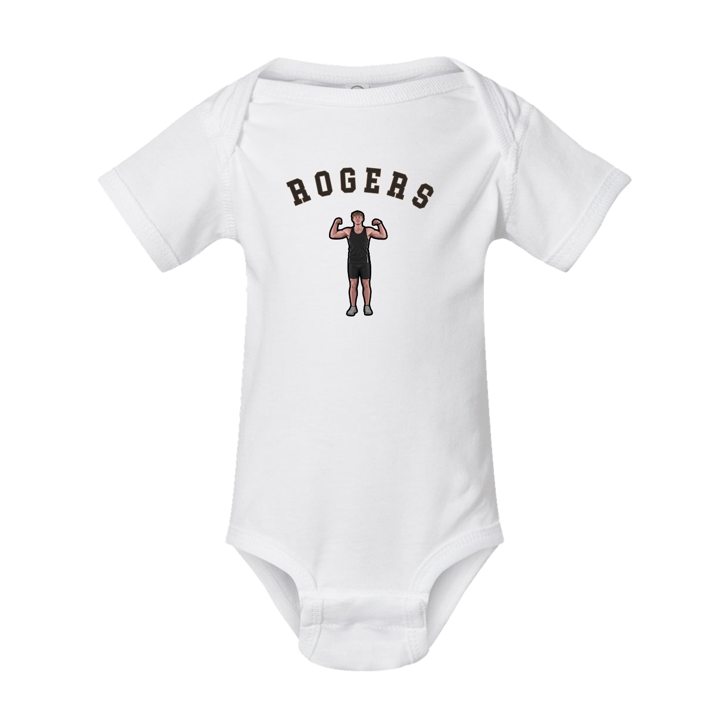 Baby Onesie — Shirsey Arch in White