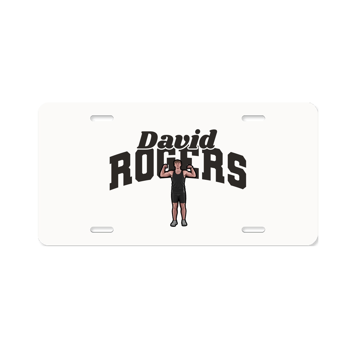 License Plate — Signature Arch in Classic