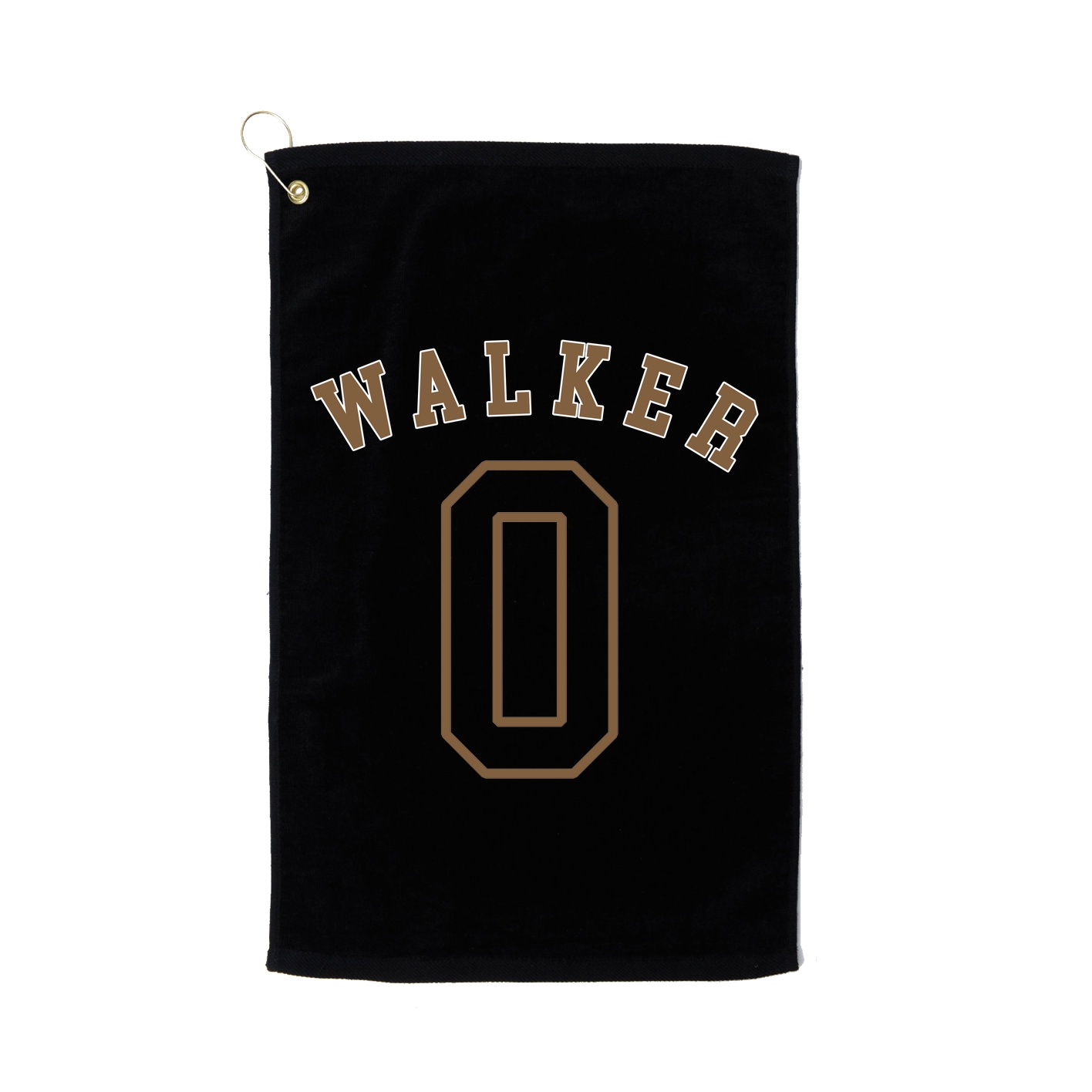 Golf Towel — Shirsey Arch in Black