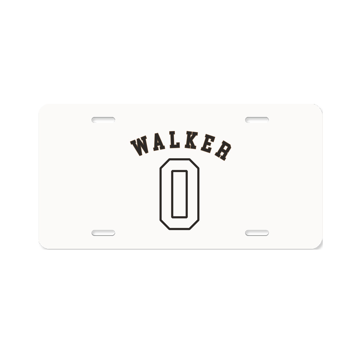 License Plate — Shirsey Arch in Classic