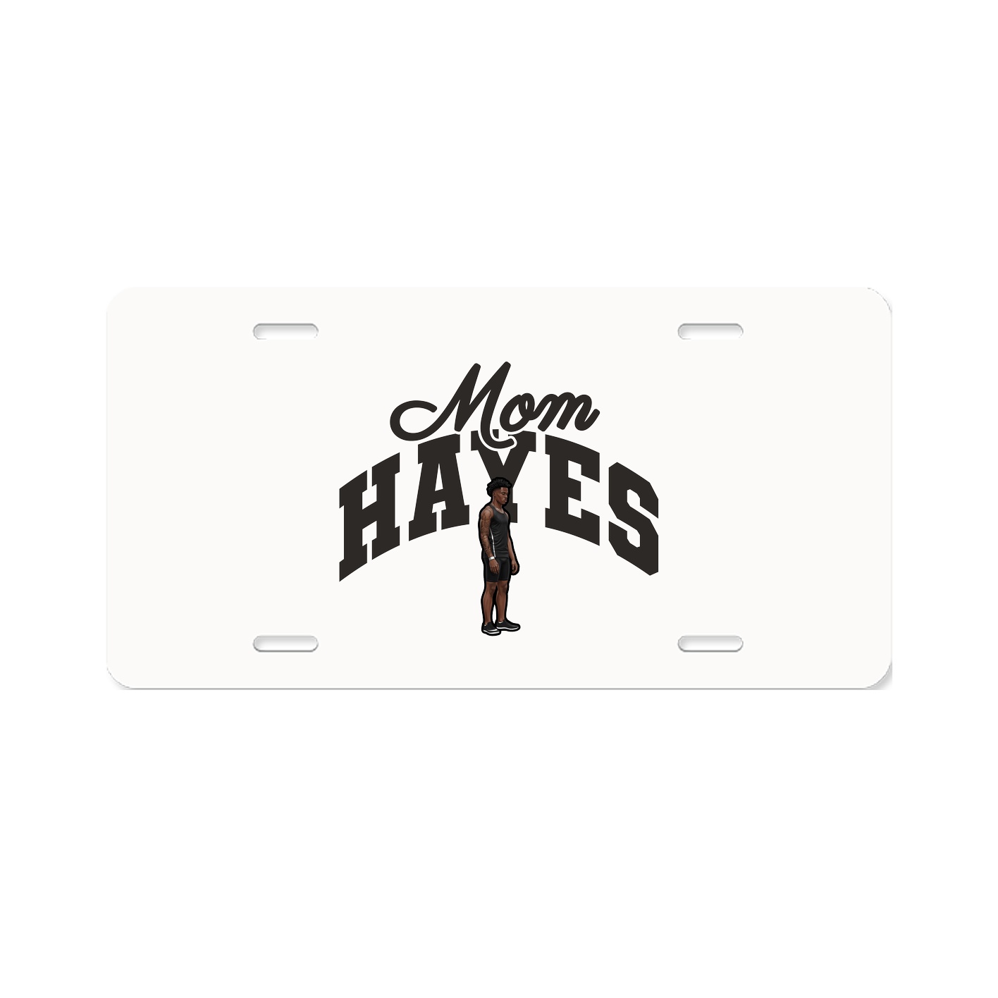 License Plate — Mothers Day Arch in Classic