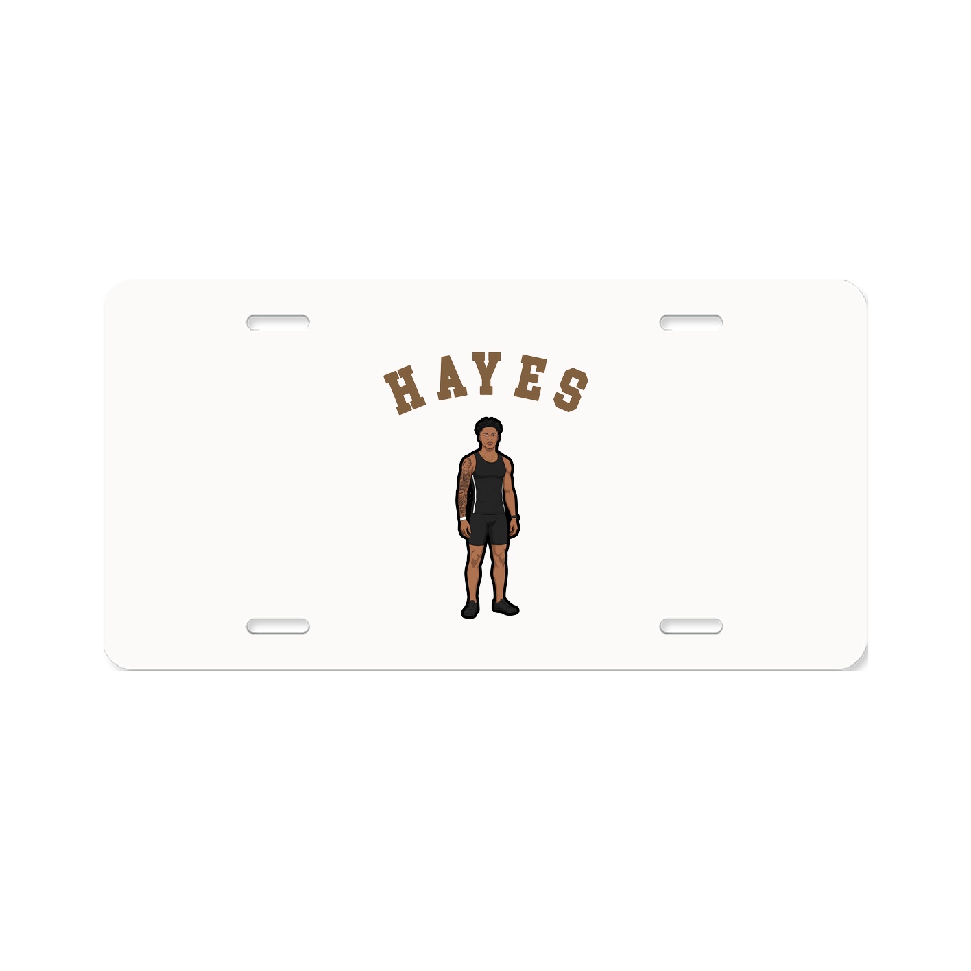License Plate — Shirsey Arch in Classic