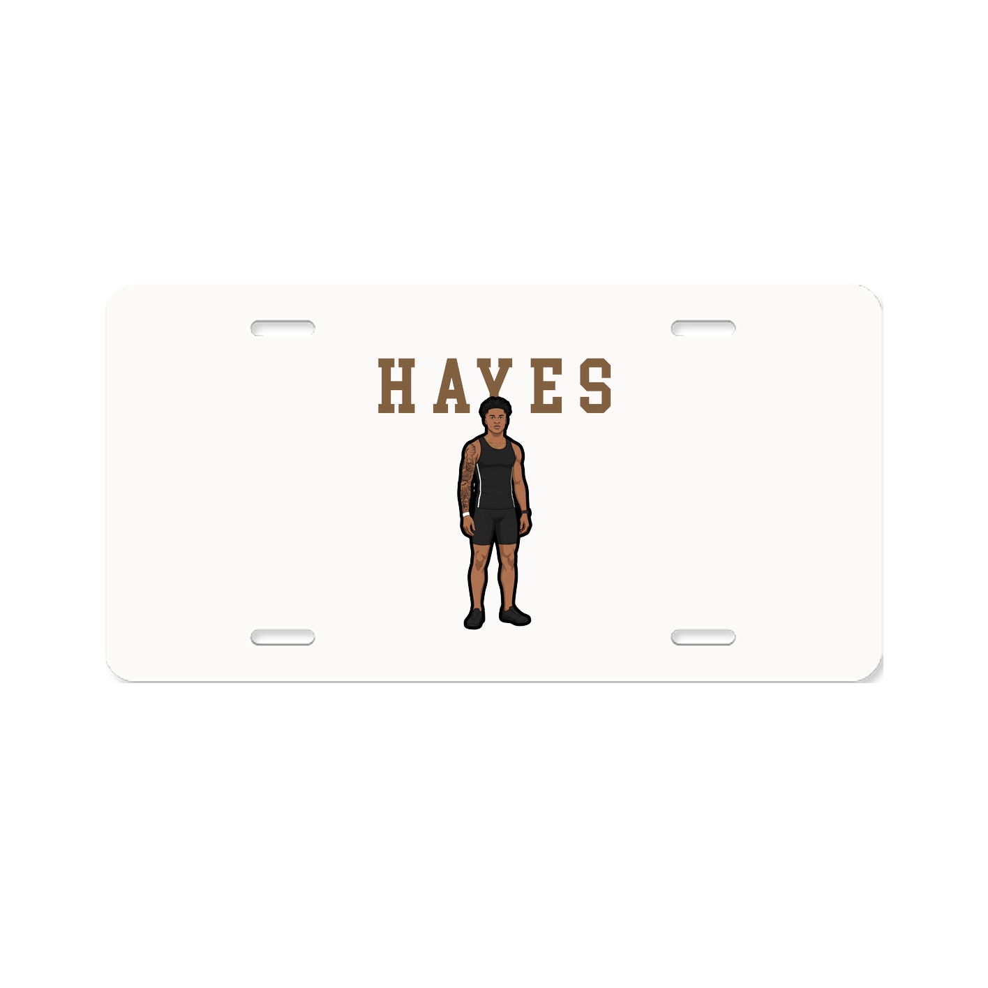 License Plate — Shirsey in Classic