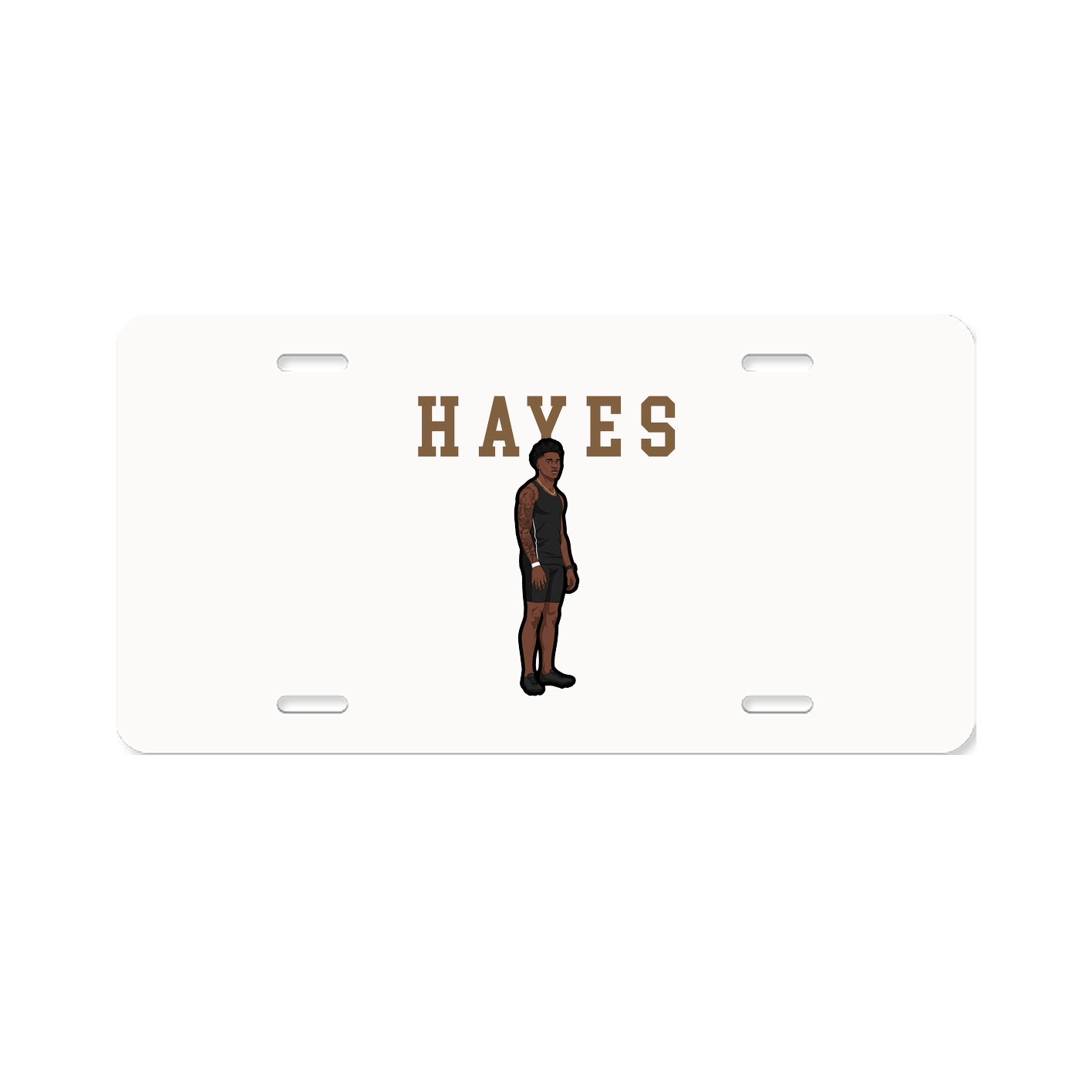 License Plate — Shirsey in Classic