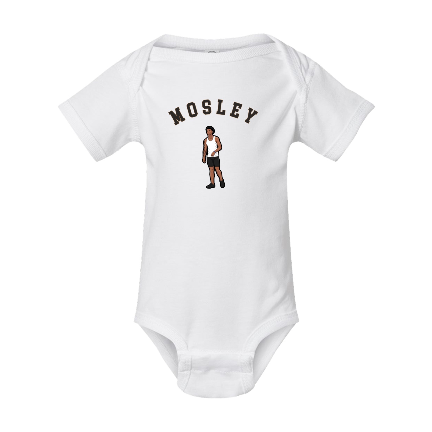 Baby Onesie — Shirsey Arch in White