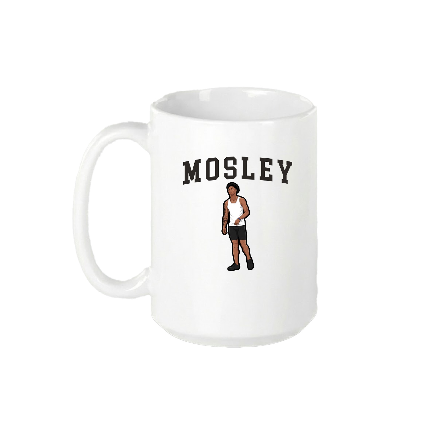 15oz Coffee Mug — Shirsey in White