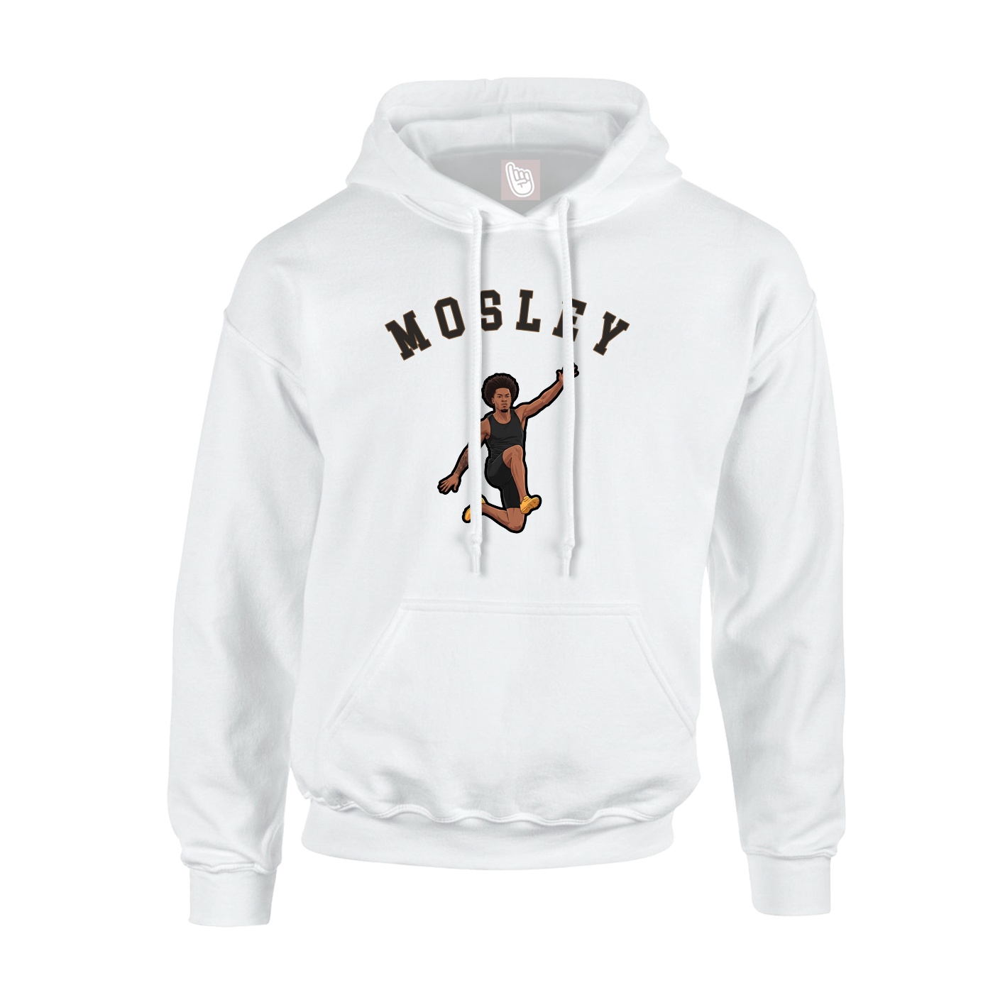 Hoodie — Shirsey Arch in White