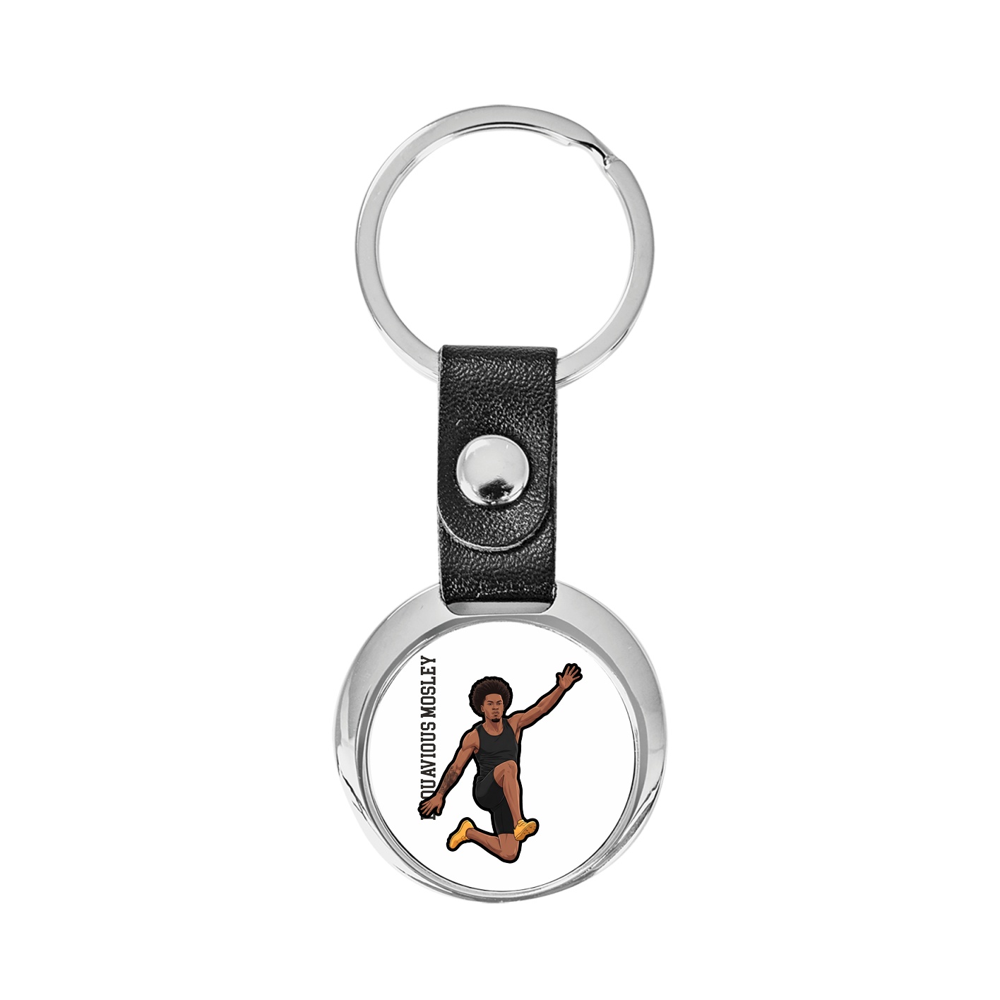 Key Chain — Name Vertical in Classic