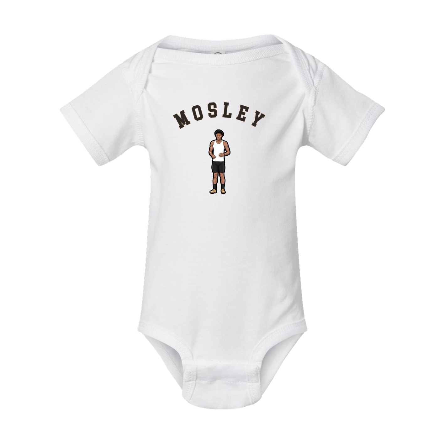Baby Onesie — Shirsey Arch in White