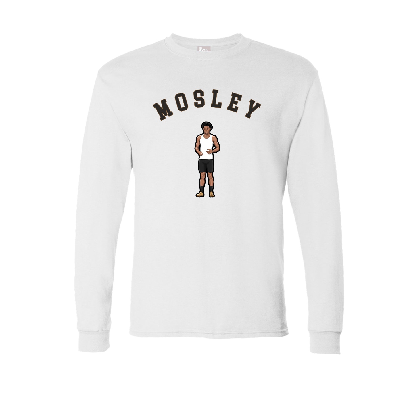Long Sleeve Tee — Shirsey Arch in White