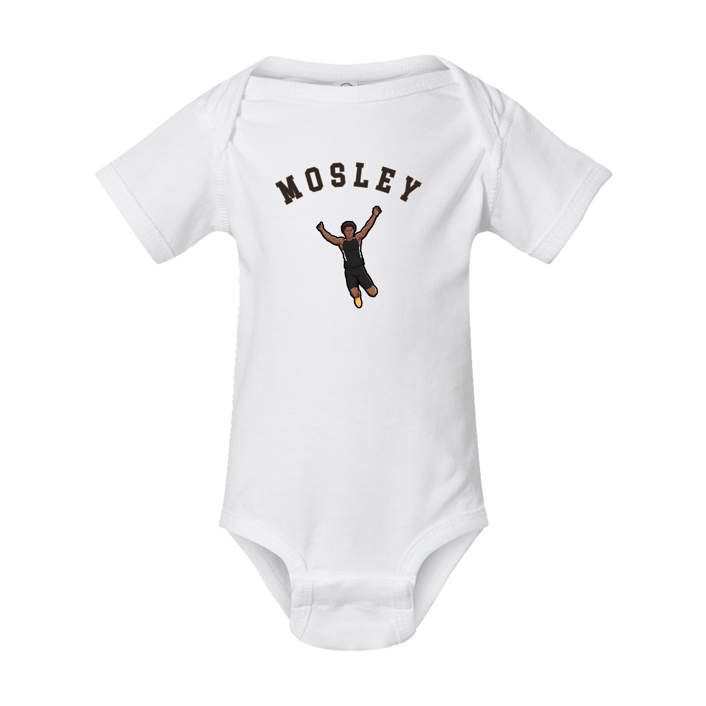 Baby Onesie — Shirsey Arch in White