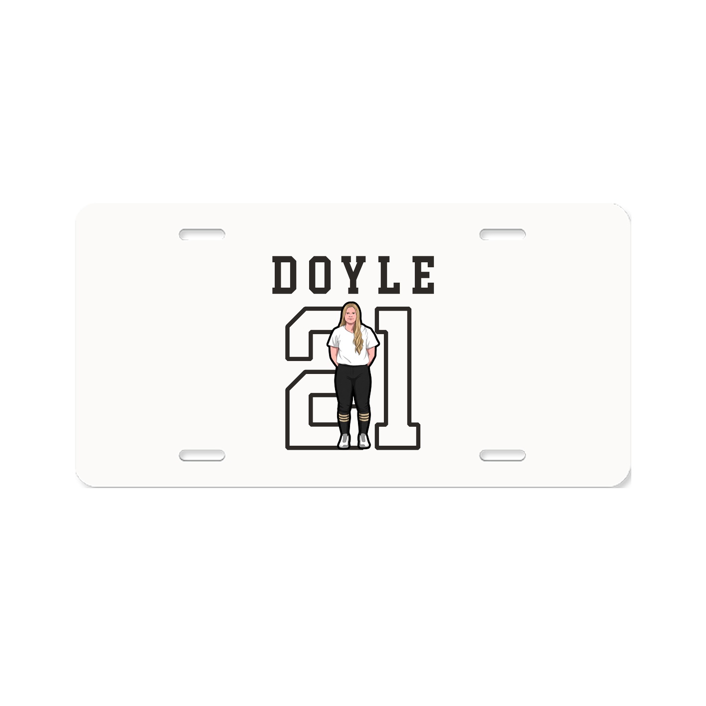 License Plate — Shirsey in Classic
