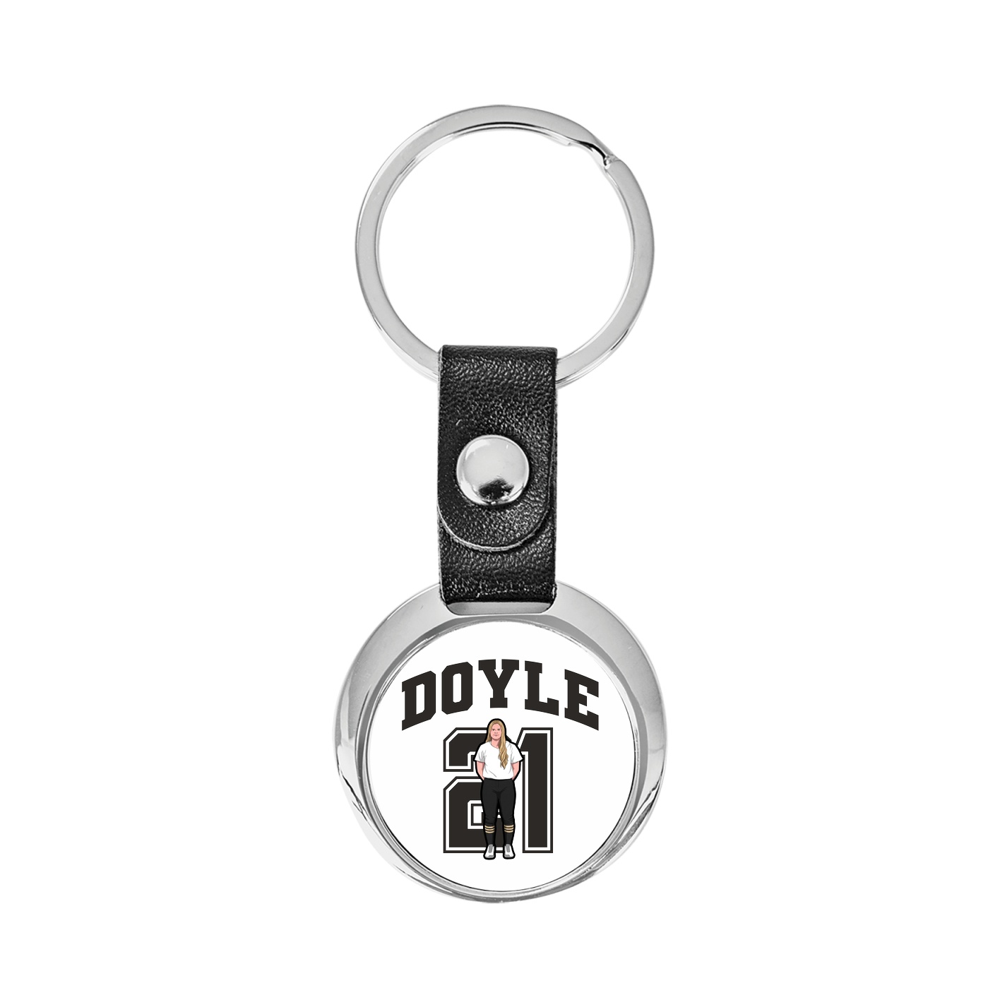 Key Chain — Number in Classic