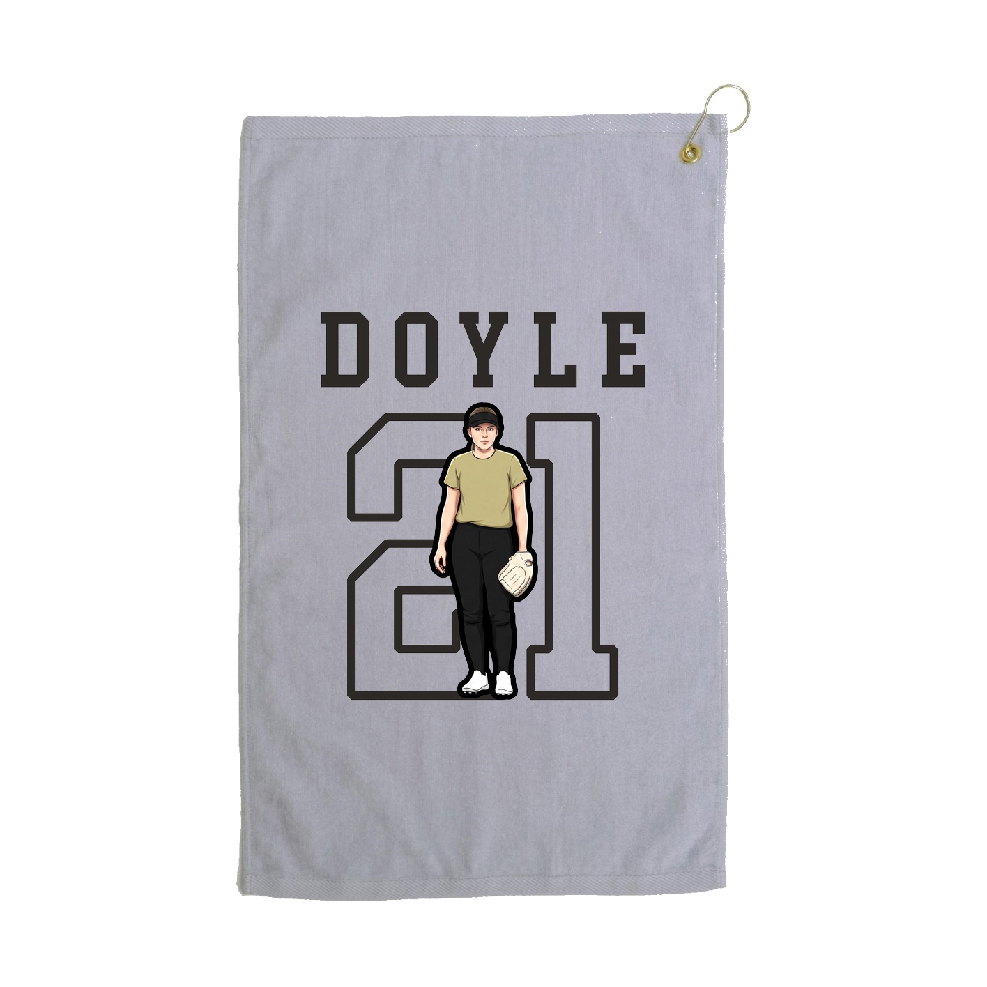 Golf Towel — Shirsey in Grey