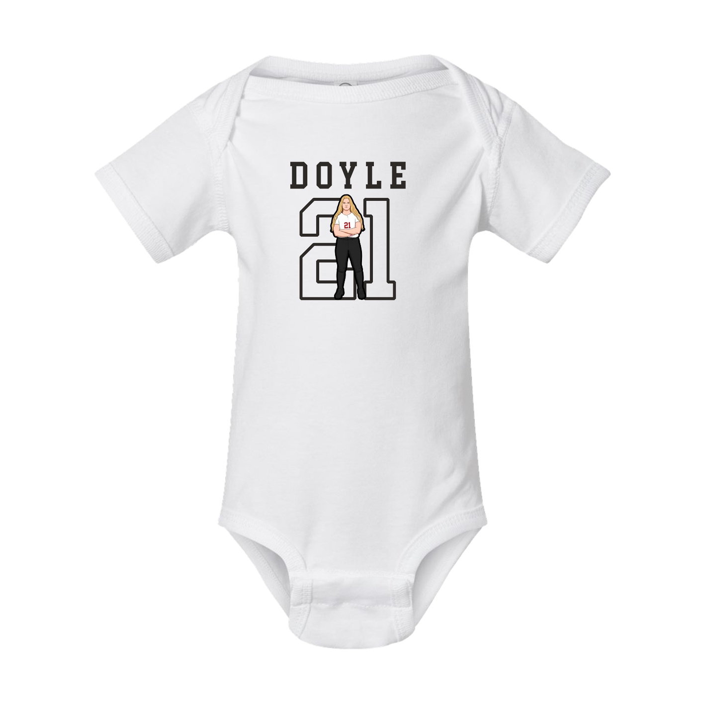 Baby Onesie — Shirsey in White
