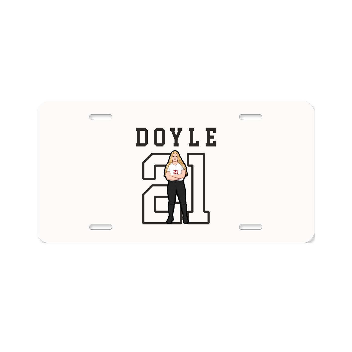 License Plate — Shirsey in Classic