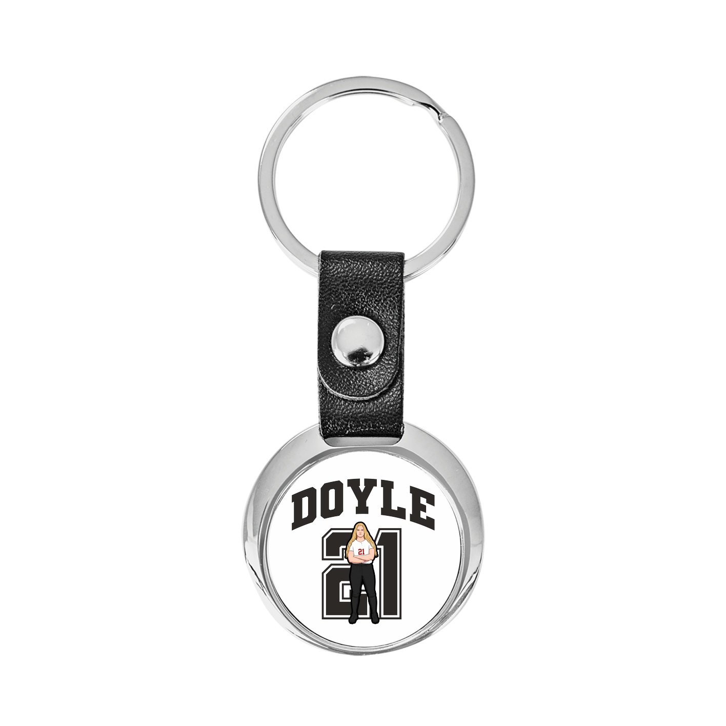 Key Chain — Number in Classic