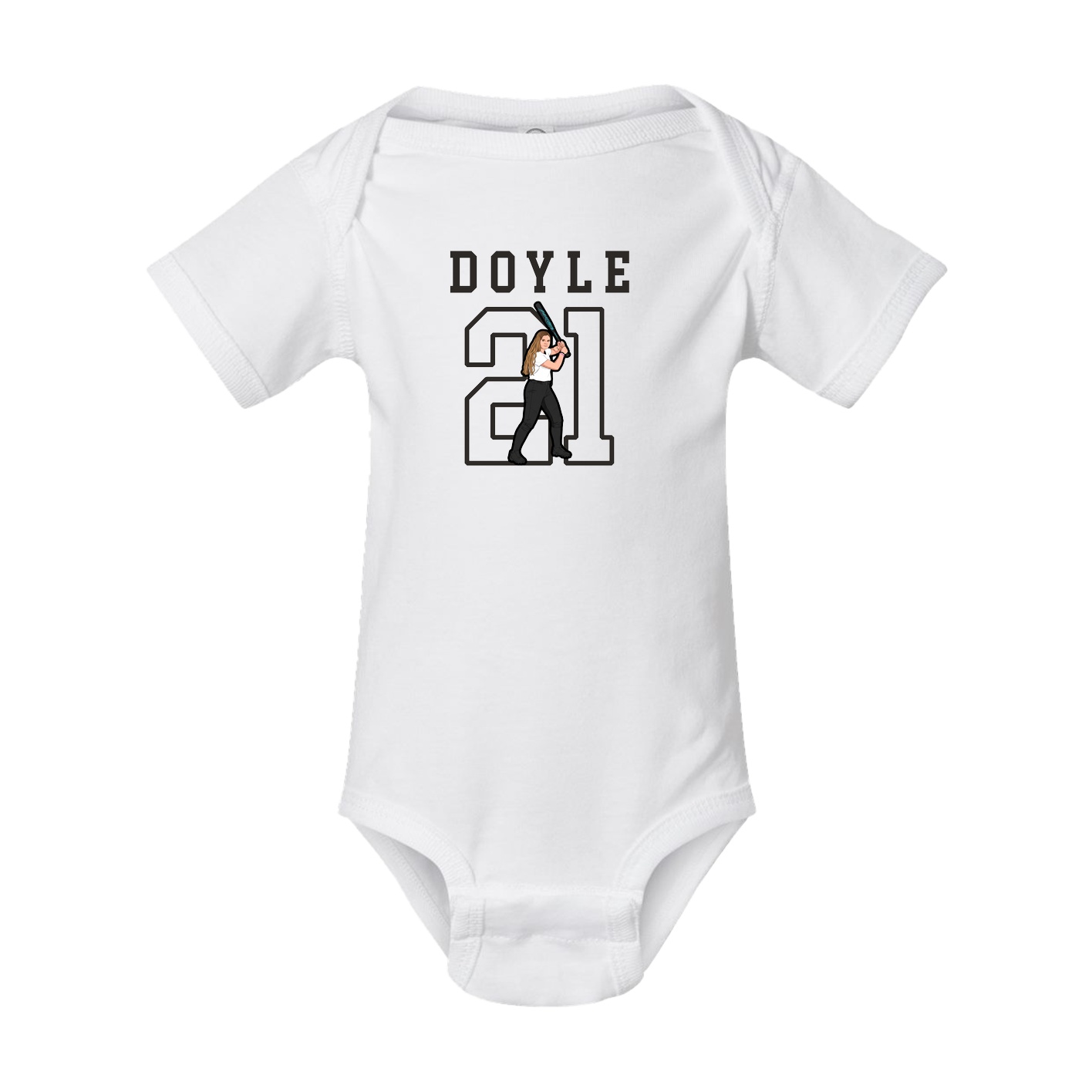 Baby Onesie — Shirsey in White