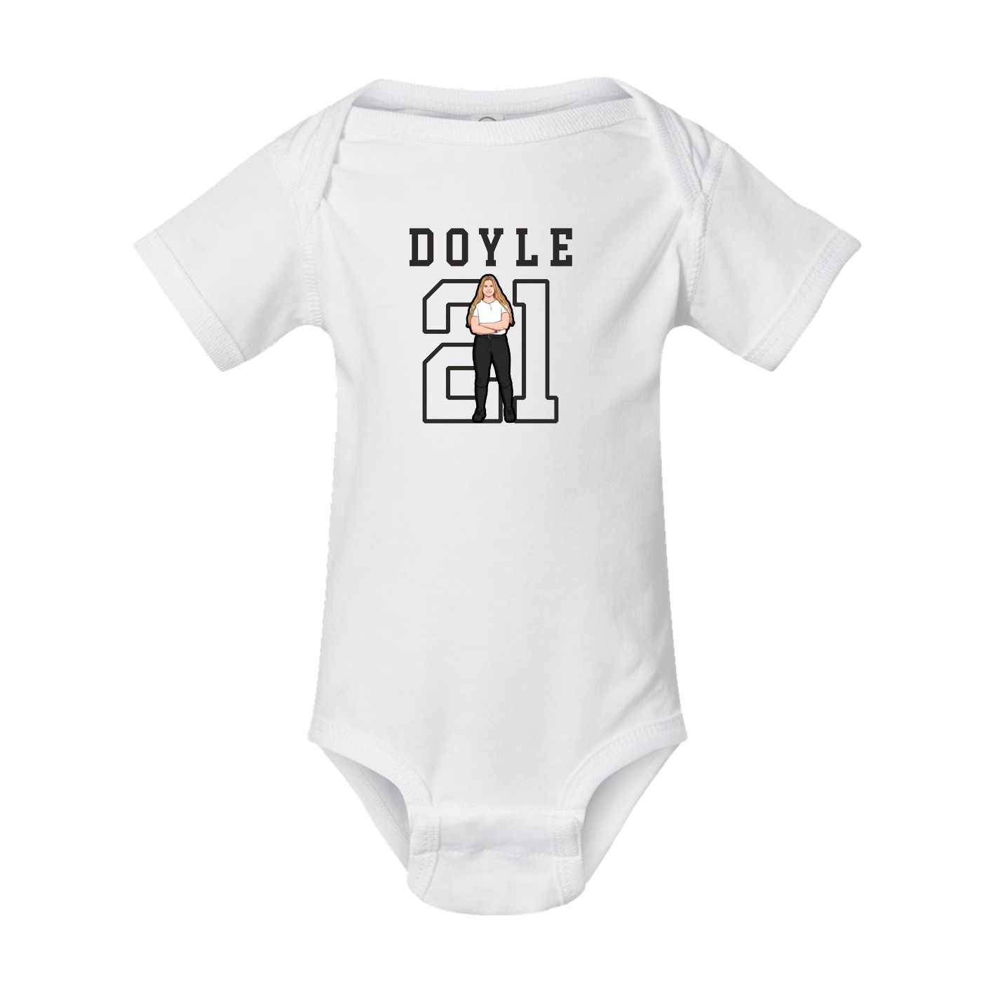 Baby Onesie — Shirsey in White