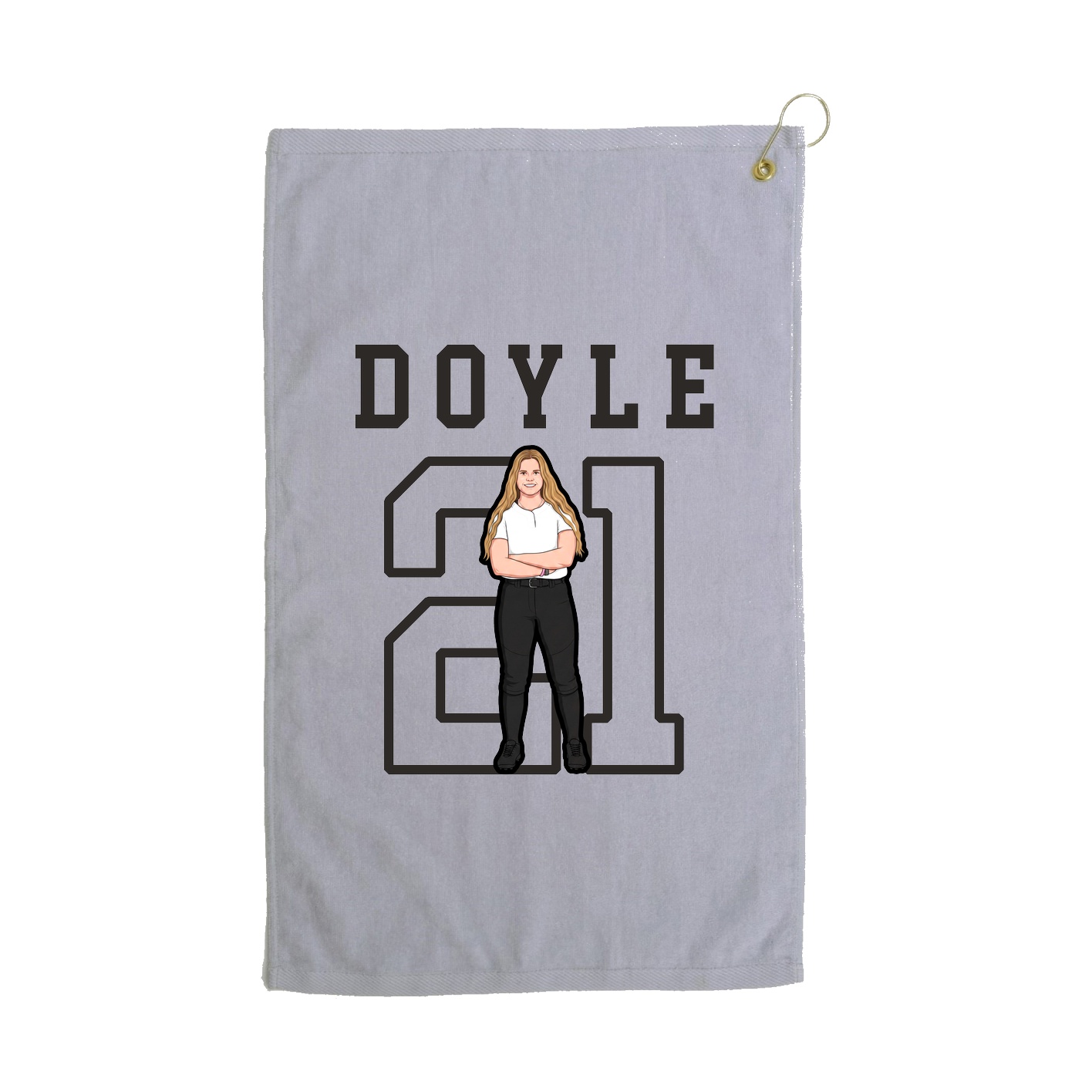 Golf Towel — Shirsey in Grey
