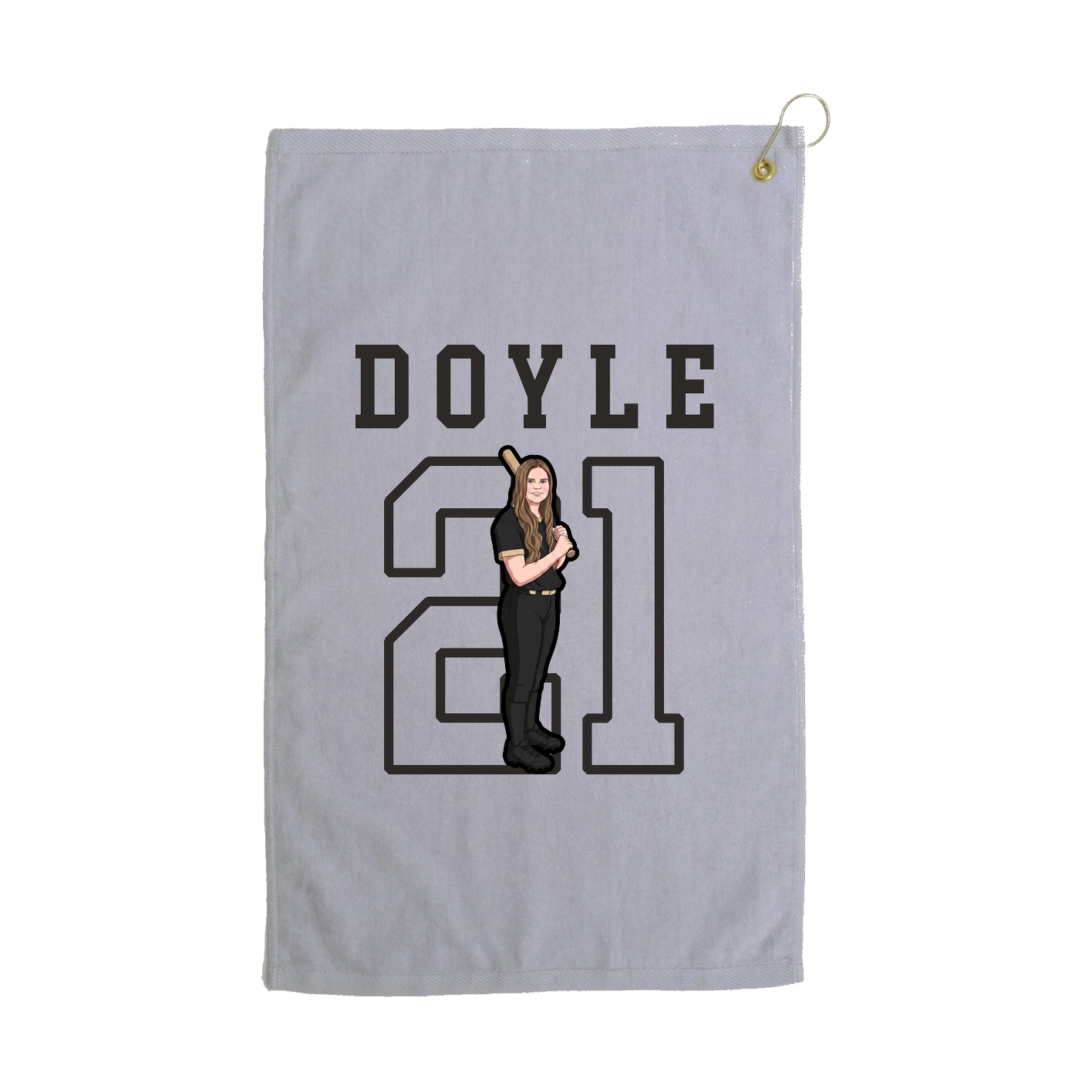Golf Towel — Shirsey in Grey