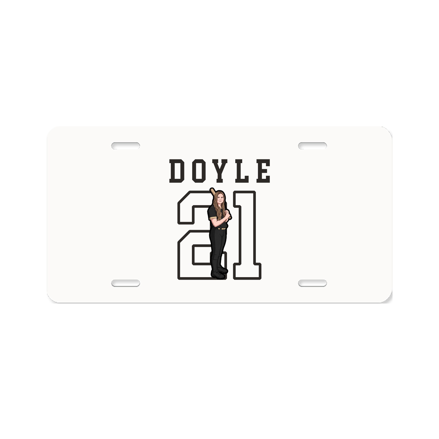 License Plate — Shirsey in Classic