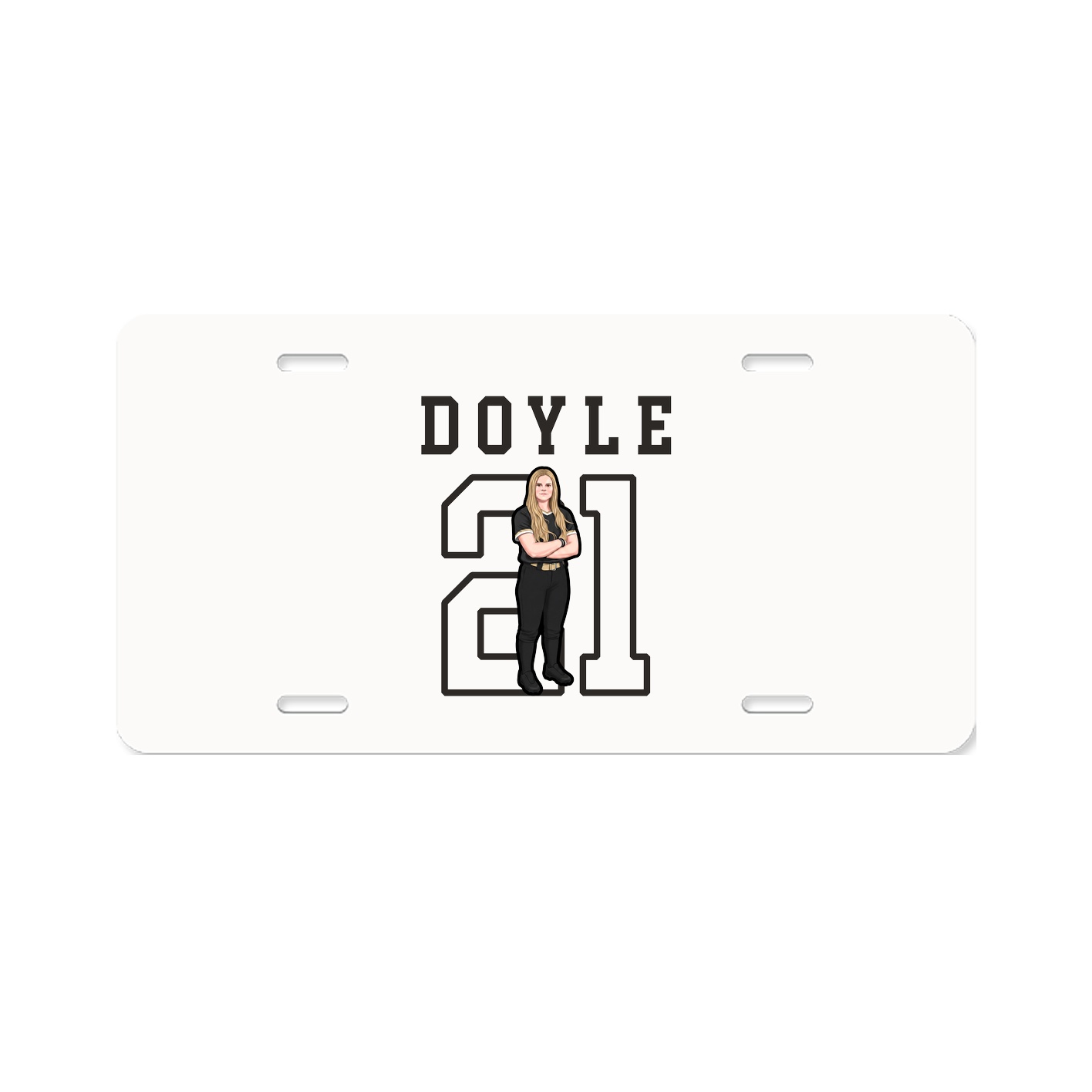 License Plate — Shirsey in Classic
