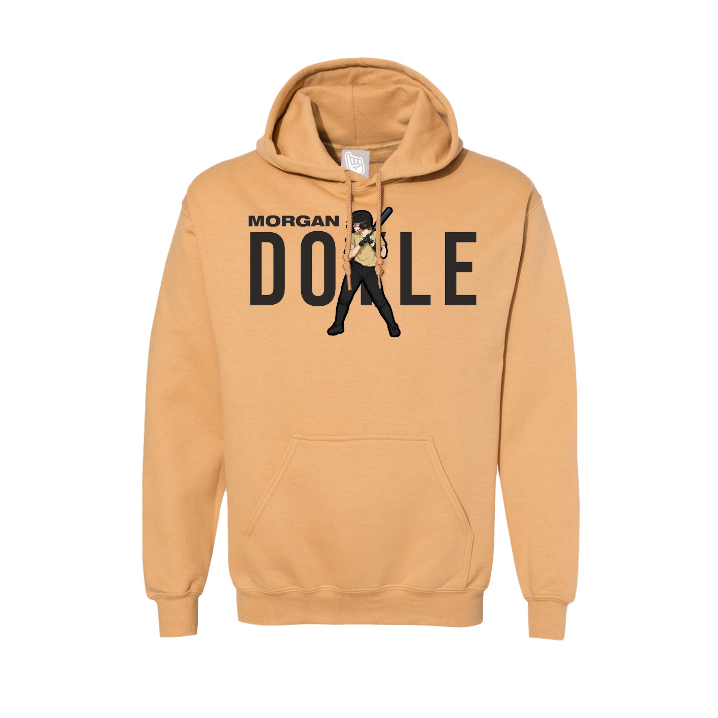 Hoodie — Player Name in Vegas Gold