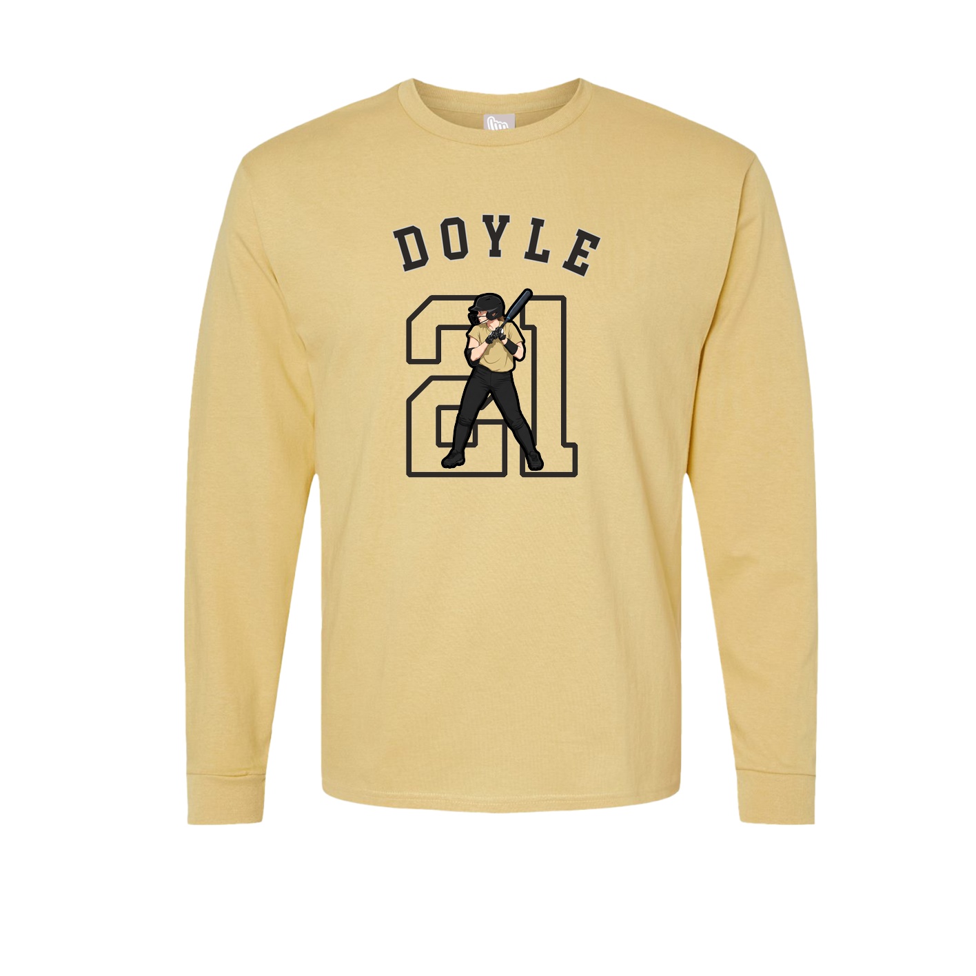 Long Sleeve Tee — Shirsey Arch in Vegas Gold